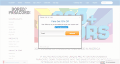 Desktop Screenshot of boredparacord.com